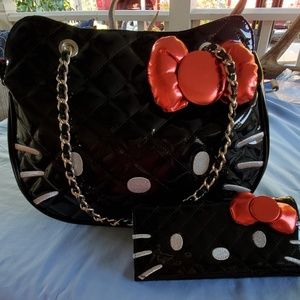 NWOT Loungefly Hello Kitty Bag and Wallet